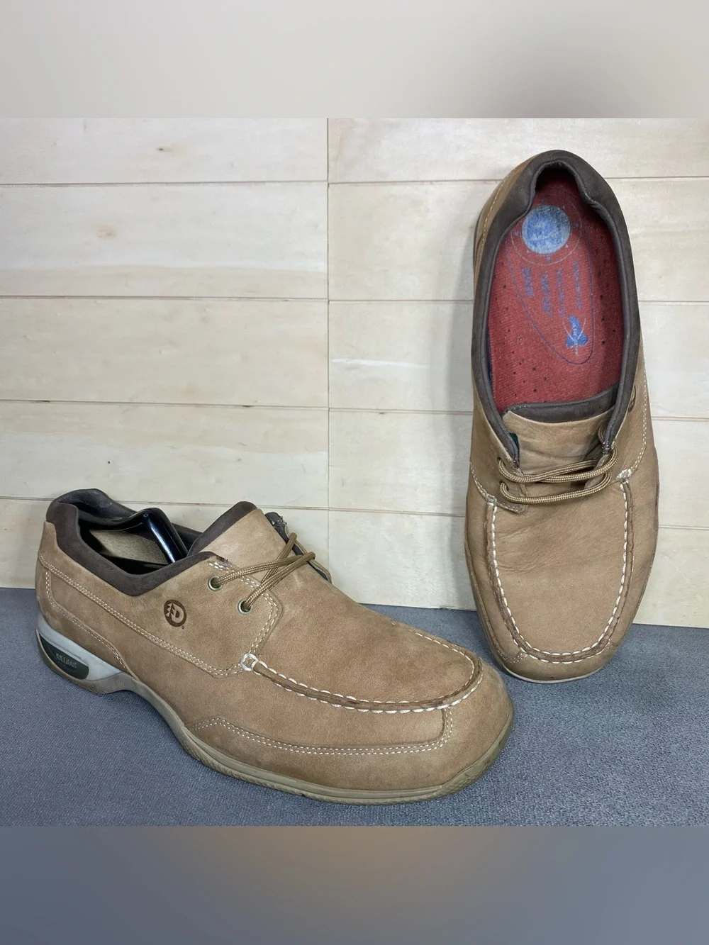 Dunham Captain Brown Leather Men's Size 10.5 D Shoes